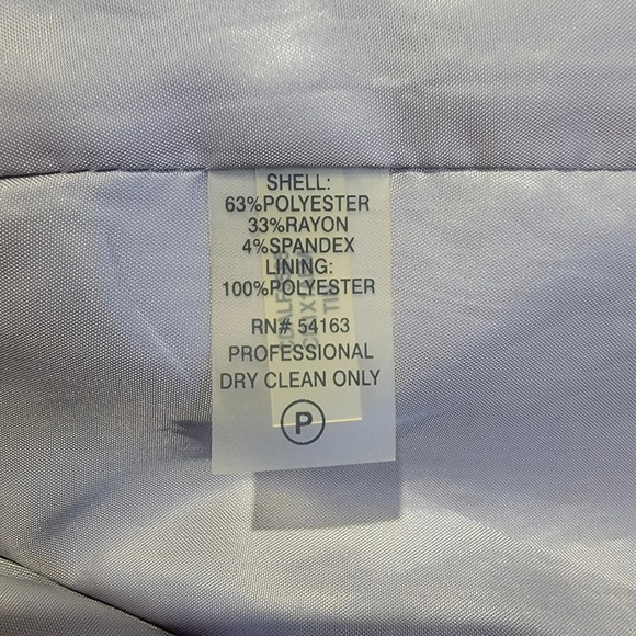 Calvin Klein Gray Sleeveless Dress Shoulder Ruffle A Line Back Zip Size 8 - Picture 10 of 12